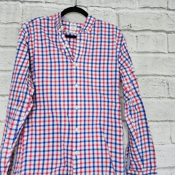 Bonobos Mens Plaid Long Sleeve Slim Fit Button Down Shirt Medium Cotton - Picture 2 of 9